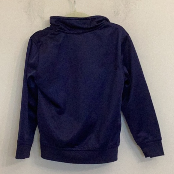 301.  Puma Kids Navy Blue Hoodie - Picture 4 of 4